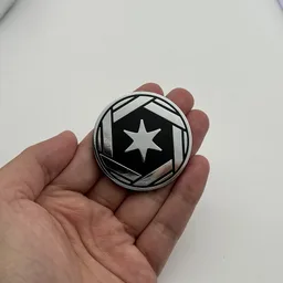 In hand, from Pokémon Coin Fan, full size