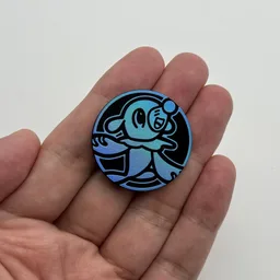 In hand, from Pokémon Coin Fan, full size