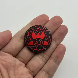 In hand, from Pokémon Coin Fan, full size