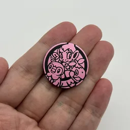 In hand, from Pokémon Coin Fan, full size