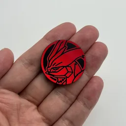 In hand, from Pokémon Coin Fan, full size