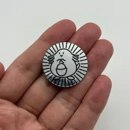 In hand, from Pokémon Coin Fan, full size