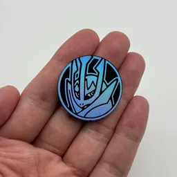 In hand, from Pokémon Coin Fan, full size