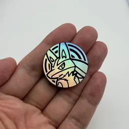 In hand, from Pokémon Coin Fan, full size