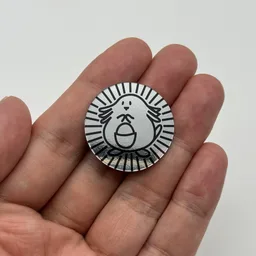 In hand, from Pokémon Coin Fan, full size
