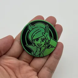 In hand, from Pokémon Coin Fan, full size