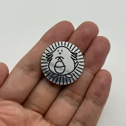 In hand, from Pokémon Coin Fan, full size