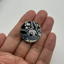 In hand, from Pokémon Coin Fan, full size