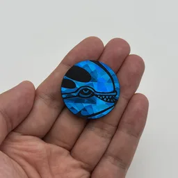 In hand, from Pokémon Coin Fan, full size