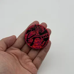 In hand, from Pokémon Coin Fan, full size
