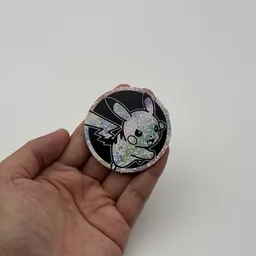 In hand, from Pokémon Coin Fan, full size