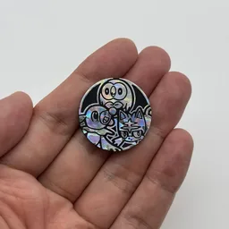 In hand, from Pokémon Coin Fan, full size