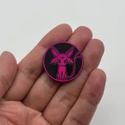 In hand, from Pokémon Coin Fan, full size