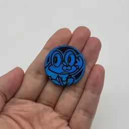 In hand, from Pokémon Coin Fan, full size