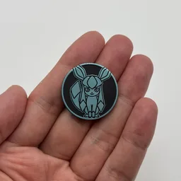 In hand, from Pokémon Coin Fan, full size