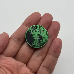 In hand, from Pokémon Coin Fan, full size