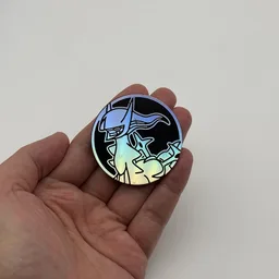 In hand, from Pokémon Coin Fan, full size
