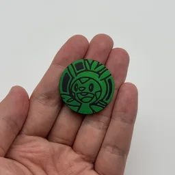 In hand, from Pokémon Coin Fan, full size