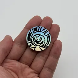In hand, from Pokémon Coin Fan, full size