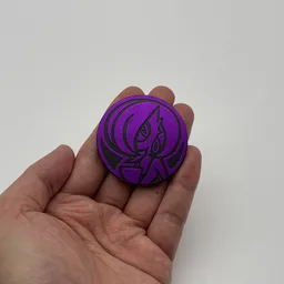 In hand, from Pokémon Coin Fan, full size