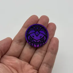In hand, from Pokémon Coin Fan, full size