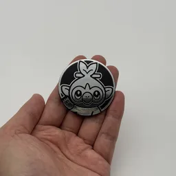 In hand, from Pokémon Coin Fan, full size