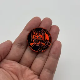 In hand, from Pokémon Coin Fan, full size
