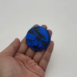 In hand, from Pokémon Coin Fan, full size