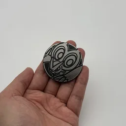 In hand, from Pokémon Coin Fan, full size