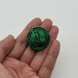 In hand, from Pokémon Coin Fan, full size