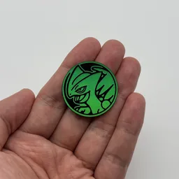 In hand, from Pokémon Coin Fan, full size