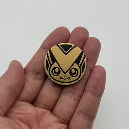 In hand, from Pokémon Coin Fan, full size