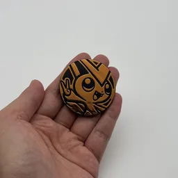 In hand, from Pokémon Coin Fan, full size