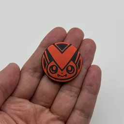In hand, from Pokémon Coin Fan, full size