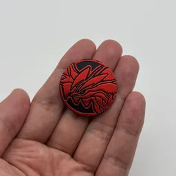 In hand, from Pokémon Coin Fan, full size