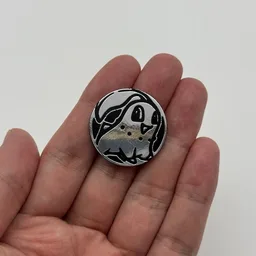 In hand, from Pokémon Coin Fan, full size