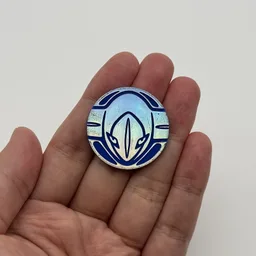 In hand, from Pokémon Coin Fan, full size