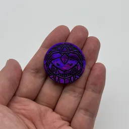 In hand, from Pokémon Coin Fan, full size