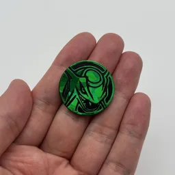 In hand, from Pokémon Coin Fan, full size