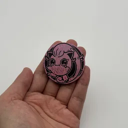 In hand, from Pokémon Coin Fan, full size