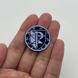 In hand, from Pokémon Coin Fan, full size