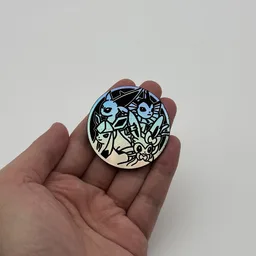 In hand, from Pokémon Coin Fan, full size