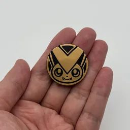 In hand, from Pokémon Coin Fan, full size