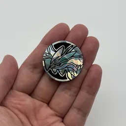 In hand, from Pokémon Coin Fan, full size