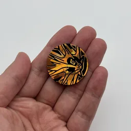 In hand, from Pokémon Coin Fan, full size