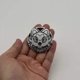 In hand, from Pokémon Coin Fan, full size