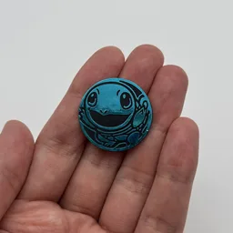 In hand, from Pokémon Coin Fan, full size