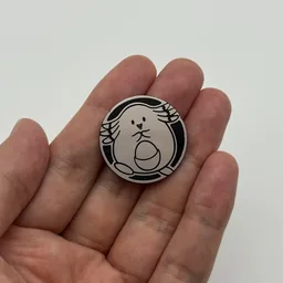 In hand, from Pokémon Coin Fan, full size