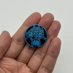 In hand, from Pokémon Coin Fan, full size