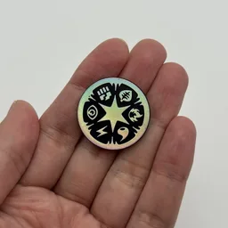 In hand, from Pokémon Coin Fan, full size